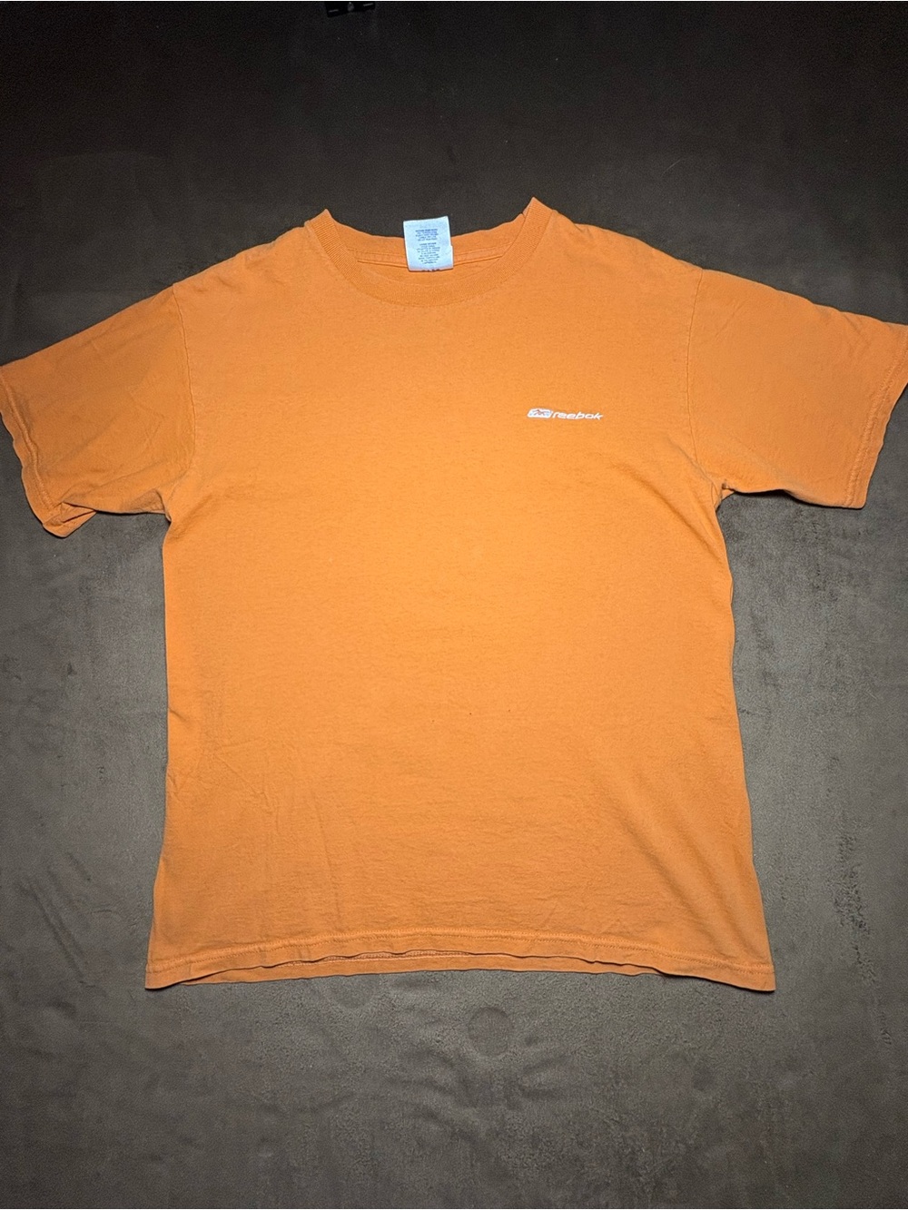 Vintage Reebok Orange T-Shirt - Size Medium🍊🔥